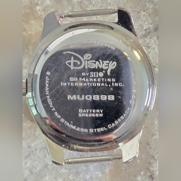 Extremely Rare Vtg Disney Mickey Mouse SEIKO watch, MU0898, Japan Movt - Picture 2 of 2